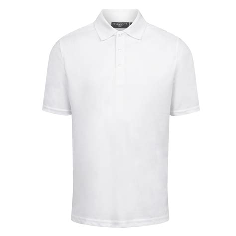 white golf polo